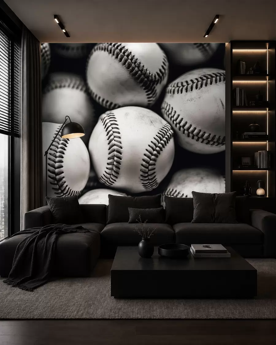 wall murals Бејзбол лопте w09966