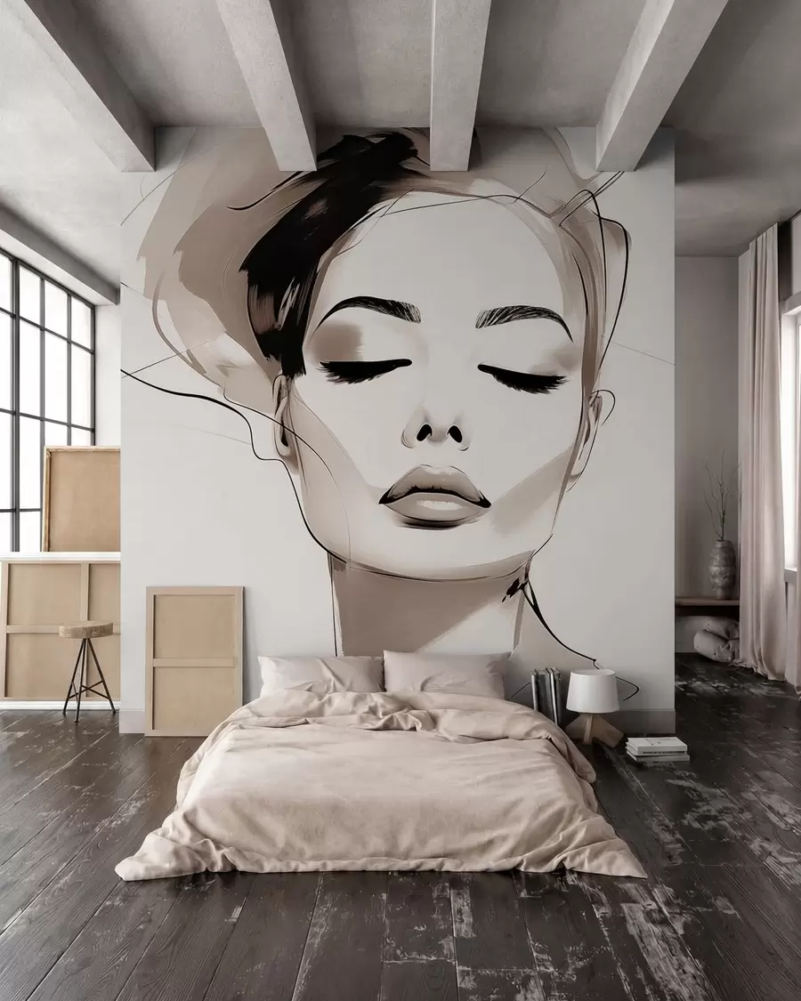 wall murals Одећа за девојчице w09967
