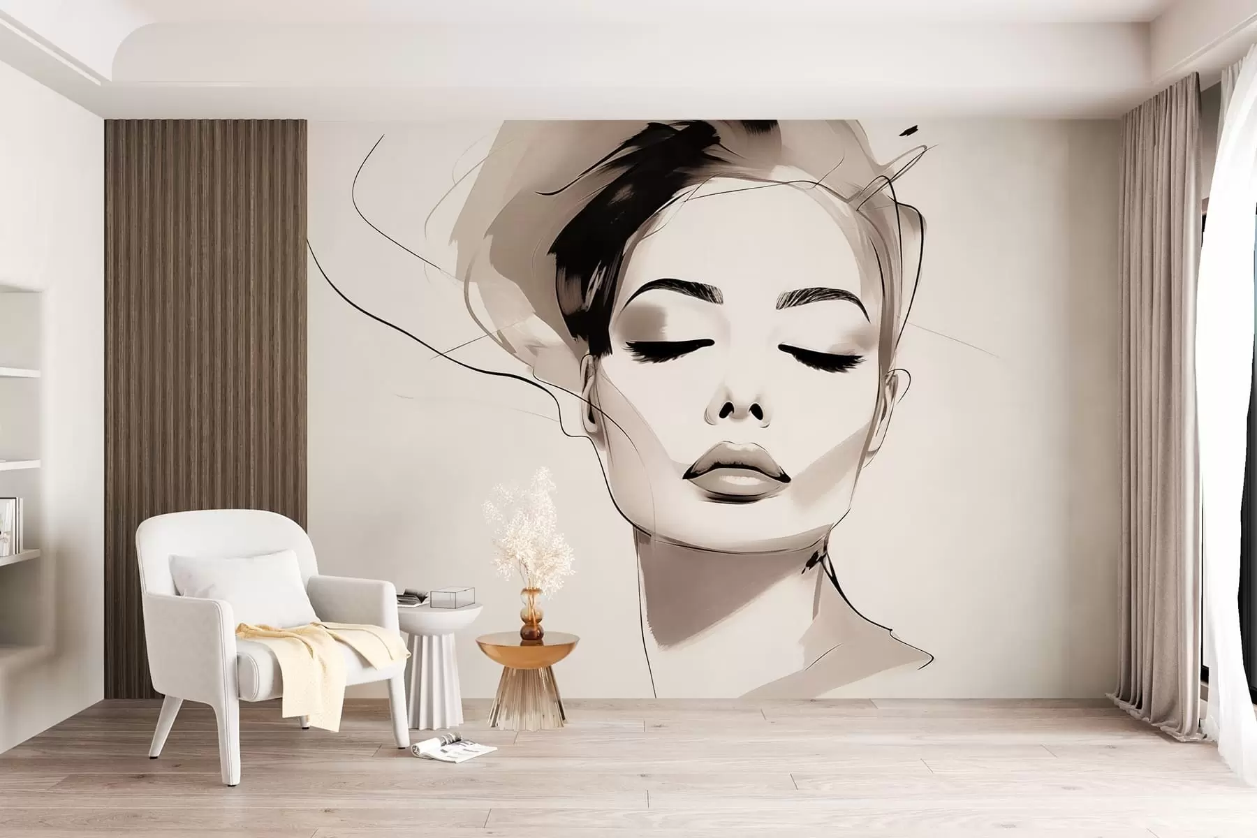 wall murals Одећа за девојчице w09967