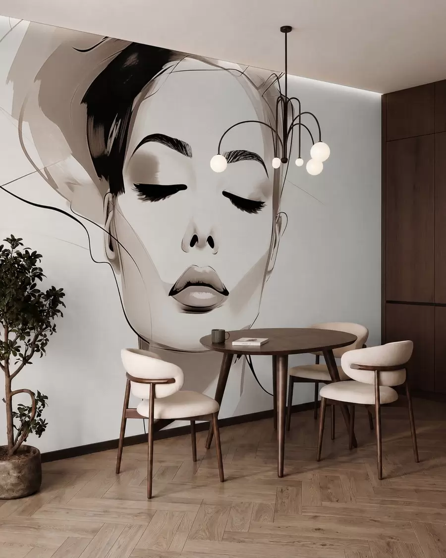 wall murals Одећа за девојчице w09967