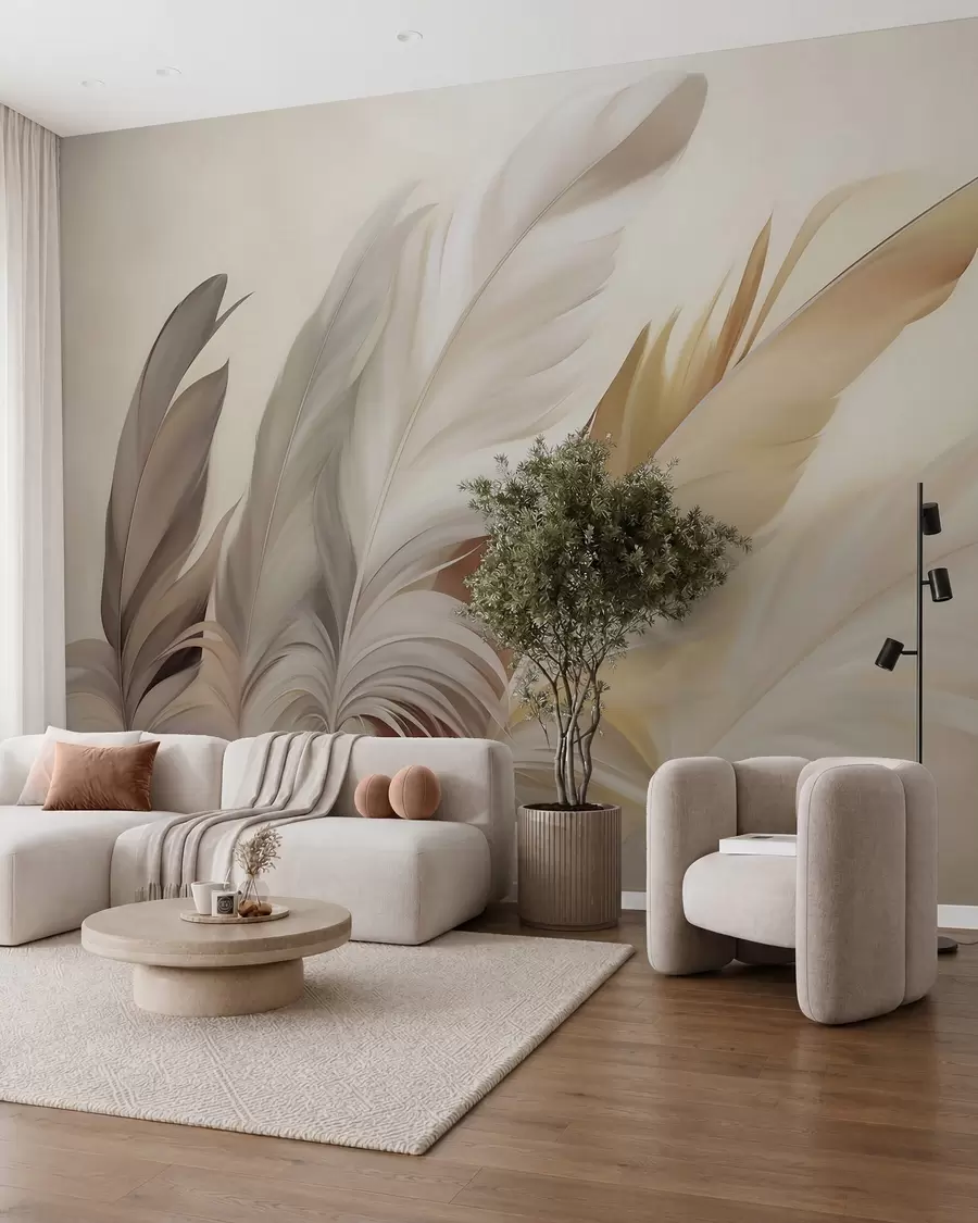 wall murals Апстрактно перје w05789