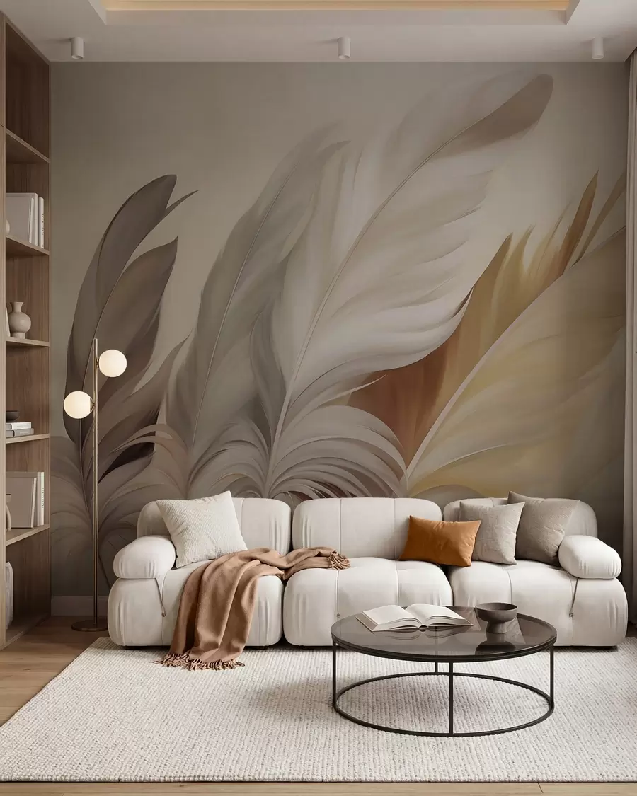 wall murals Апстрактно перје w05789