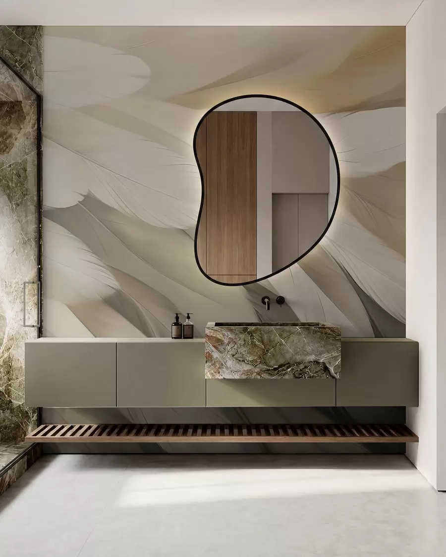 wall murals Перје w05791