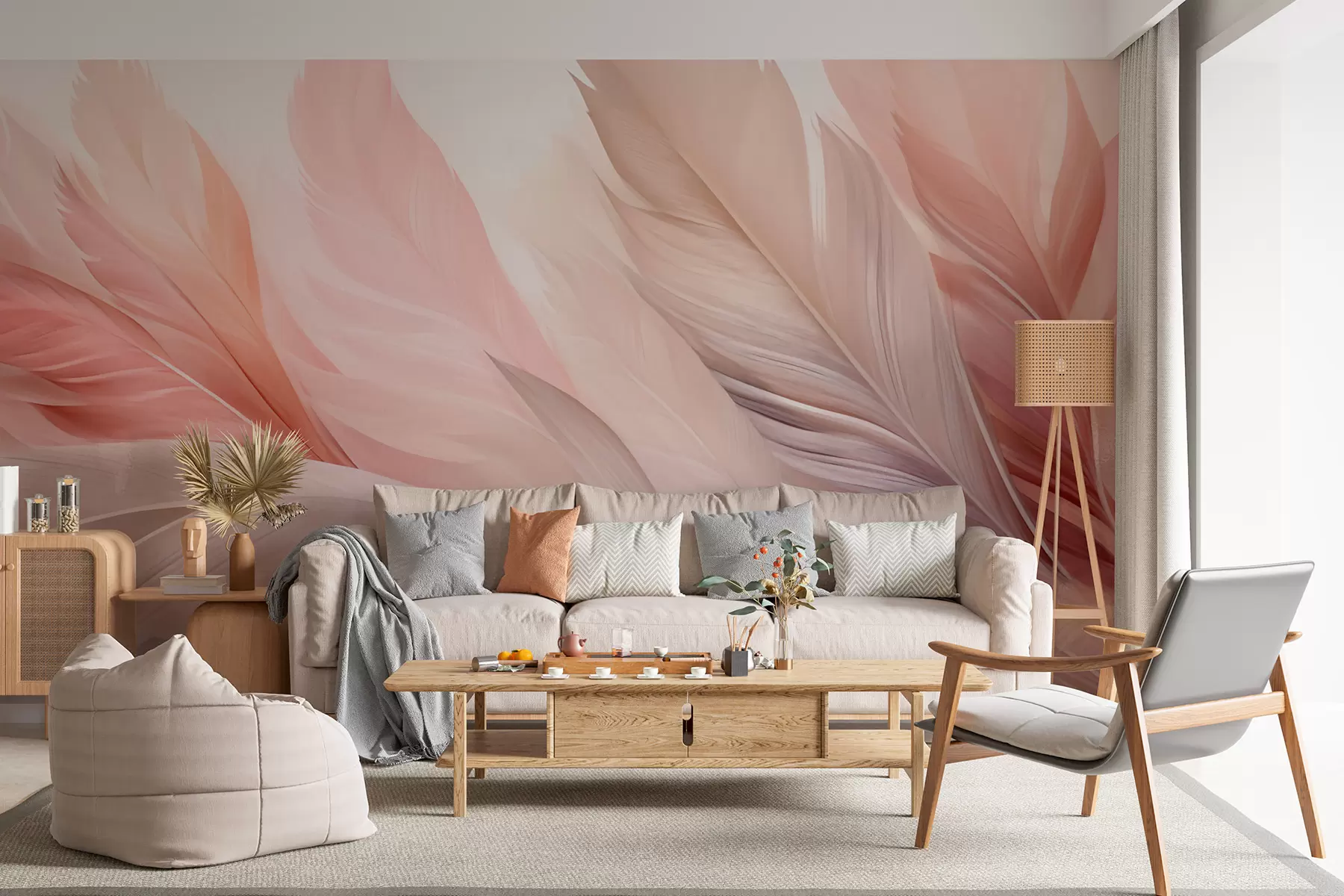 wall murals Перје w05793
