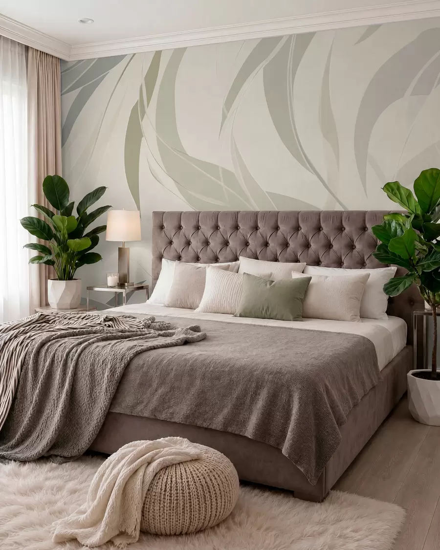 wall murals Шпиљасти листови еукалиптуса w05799