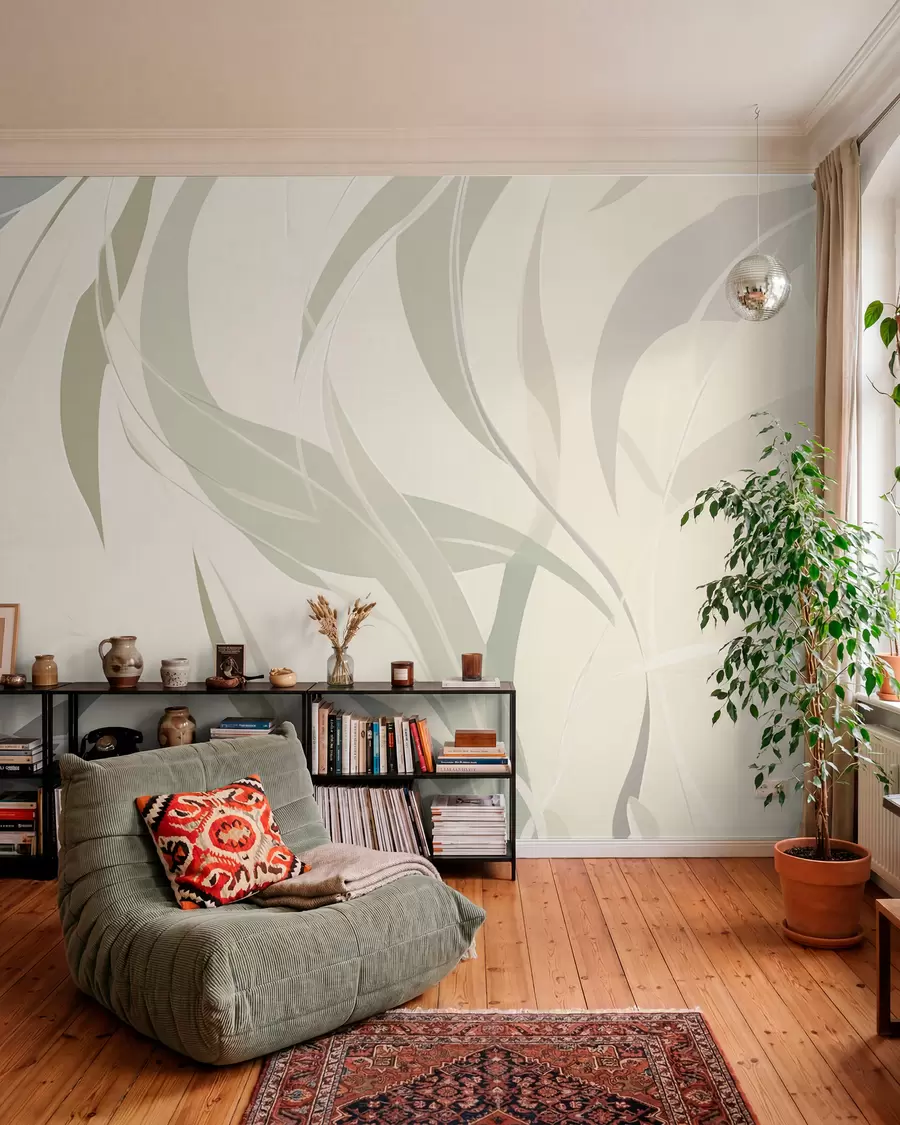 wall murals Шпиљасти листови еукалиптуса w05799