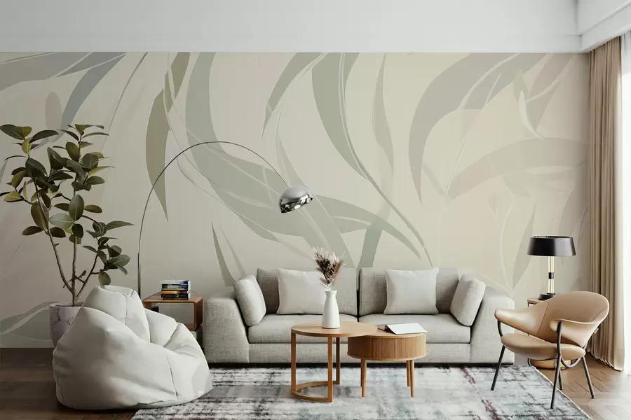 wall murals Шпиљасти листови еукалиптуса w05799