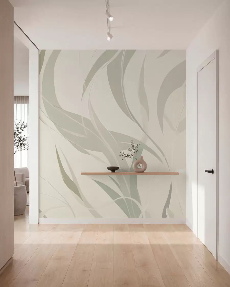 wall murals Шпиљасти листови еукалиптуса w05799