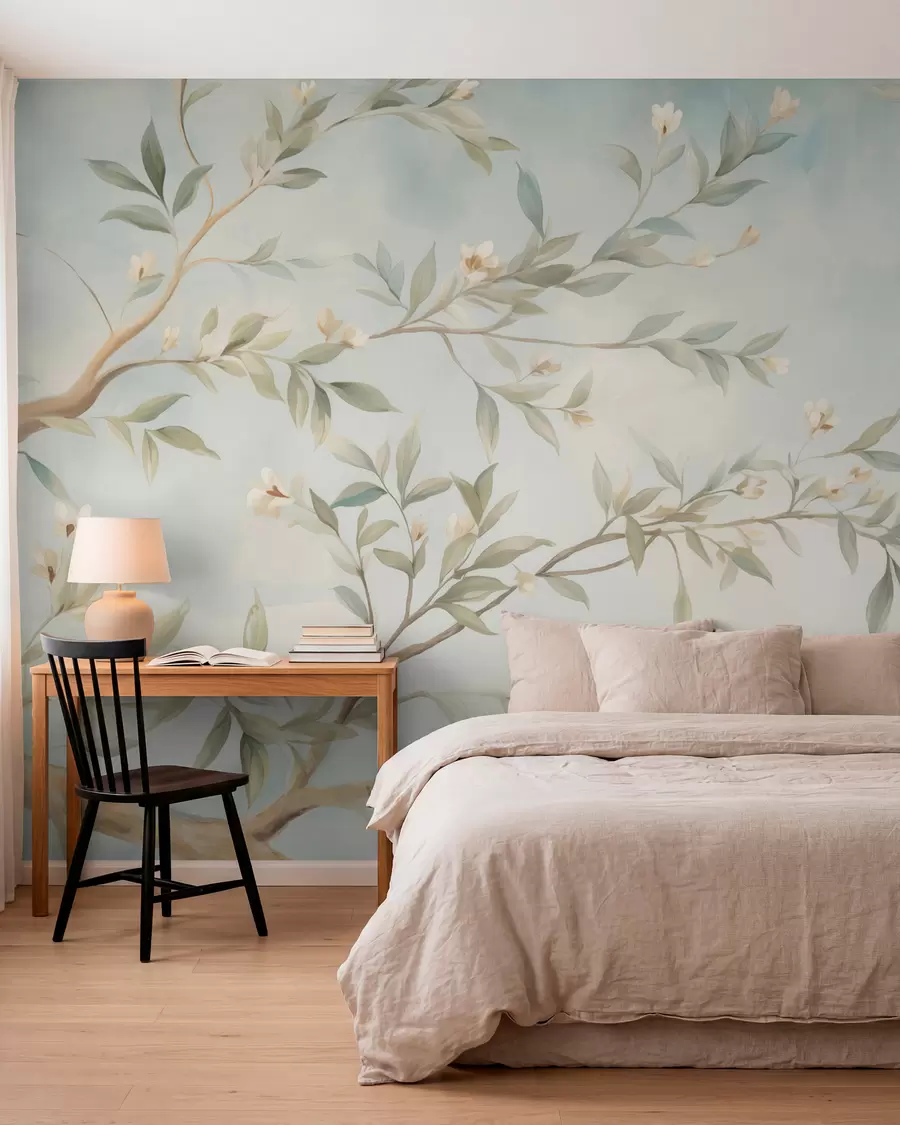 wall murals Грана са цвећем w05677