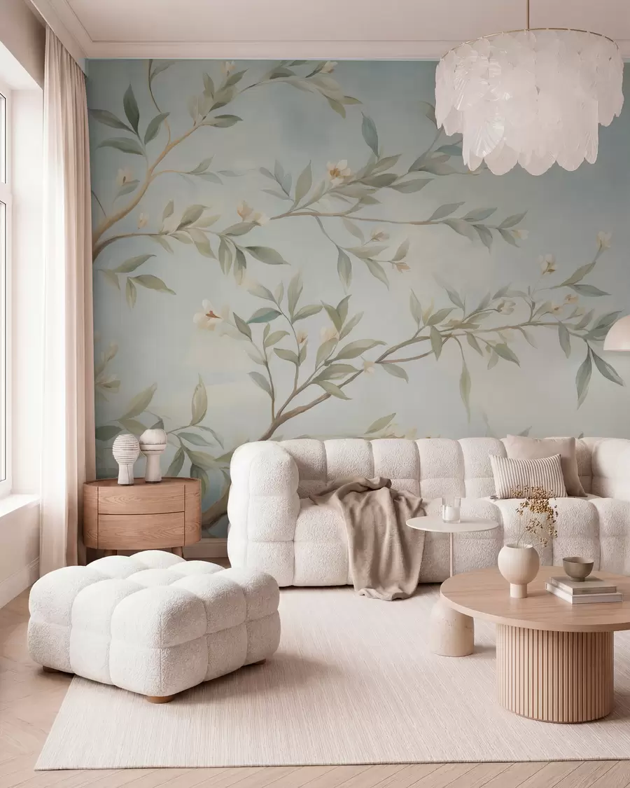 wall murals Грана са цвећем w05677