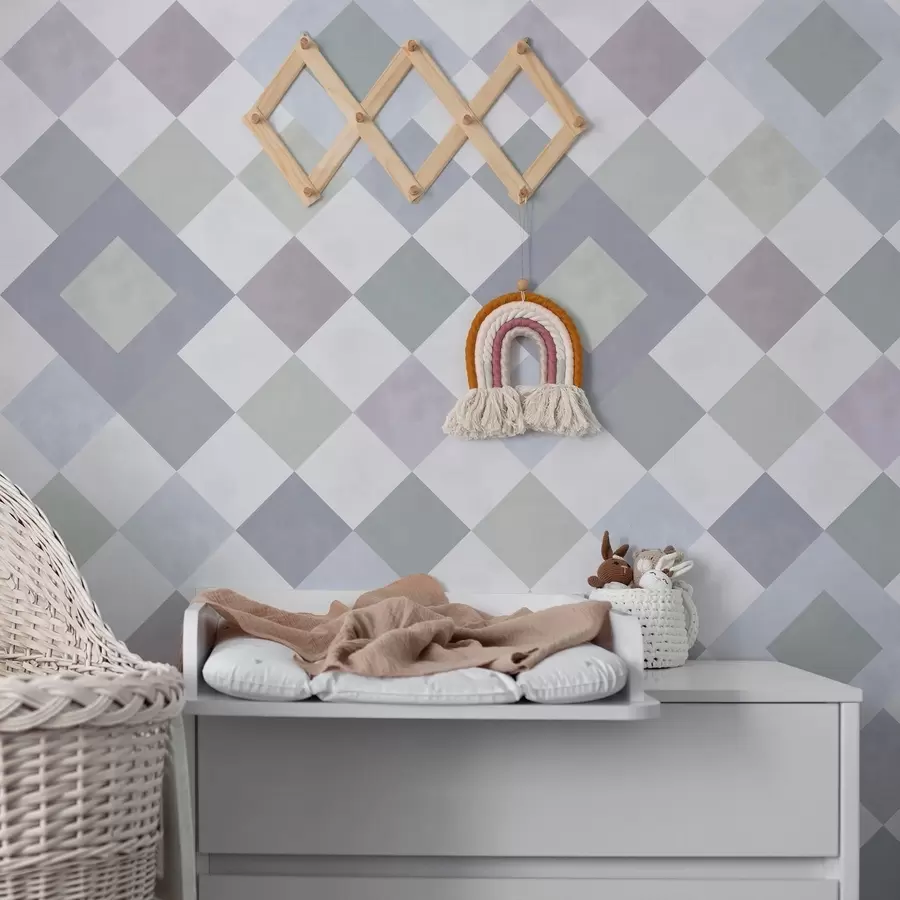 wall murals Дијаманти у хладним сиво-плавим тоновима a01247v1