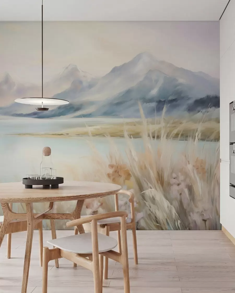 wall murals Језеро и планине w05824