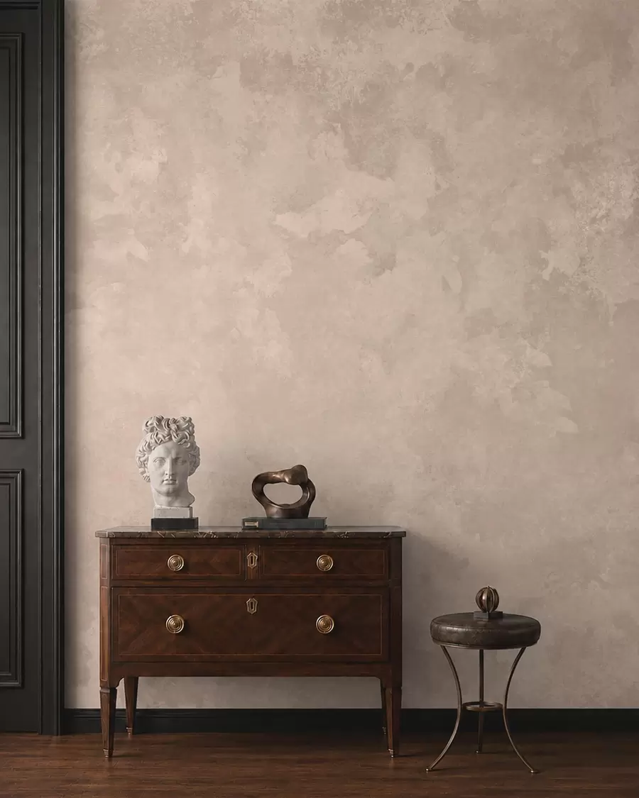 wall murals Топла бадем беж текстура са меким природним тоналним прелазима w05814