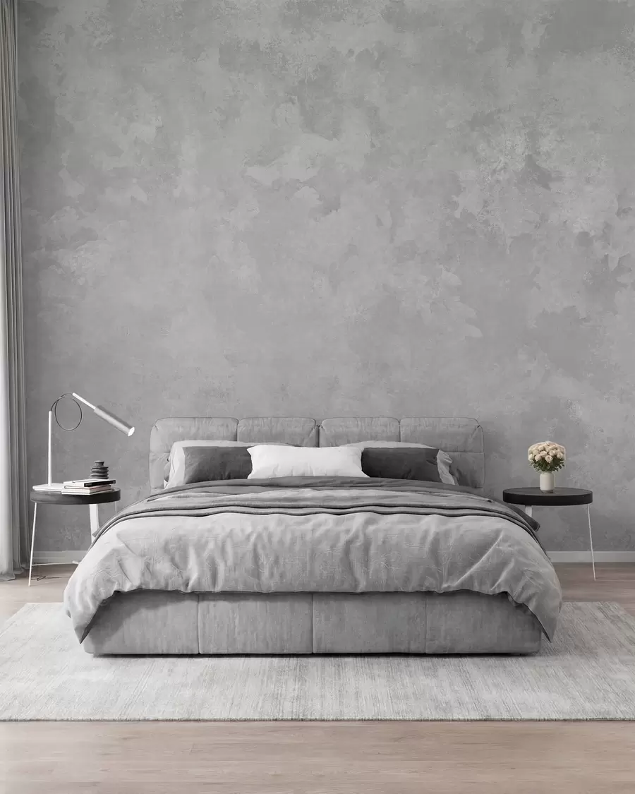 wall murals Светло бисерно сива текстура са меким облачним тоналним прелазима w05814v1