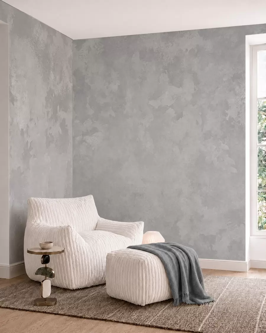 wall murals Светло бисерно сива текстура са меким облачним тоналним прелазима w05814v1