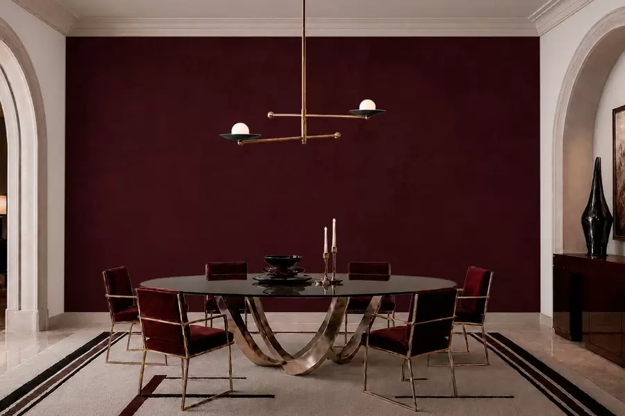 wall murals Дубоки тон винске трешње са меком баршунастом текстуром завршнице w05814v2