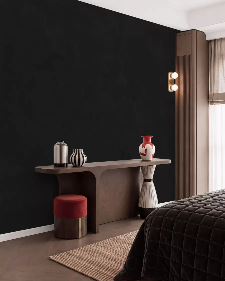 wall murals Дубоки тон угља са меком текстуром и суптилним димљеним прелазима w05814v4