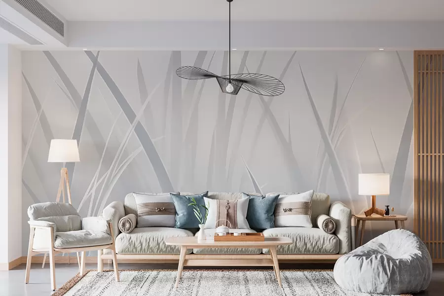 wall murals Трава, оштро лишће w05836