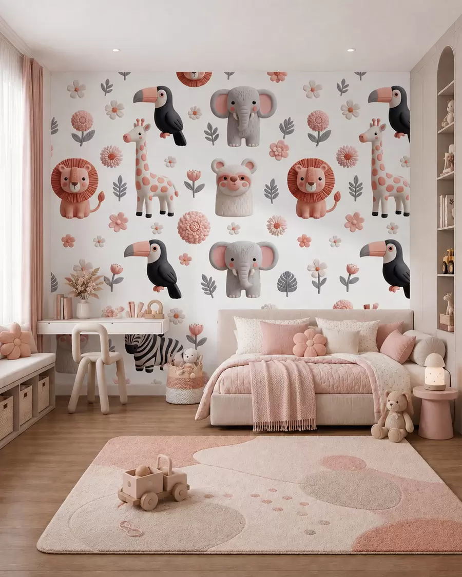 wall murals Safari povorka w09994