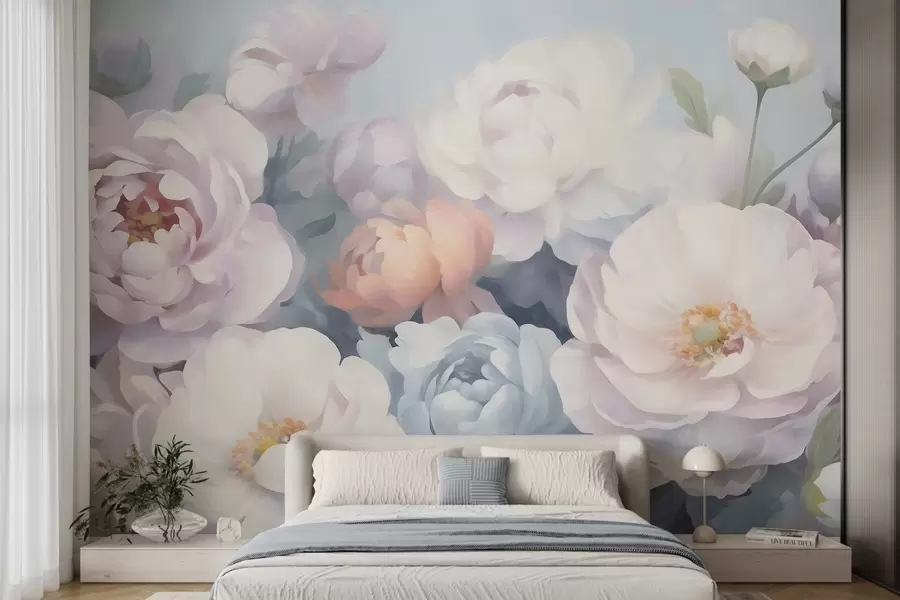 wall murals Апстрактно цвеће w05674