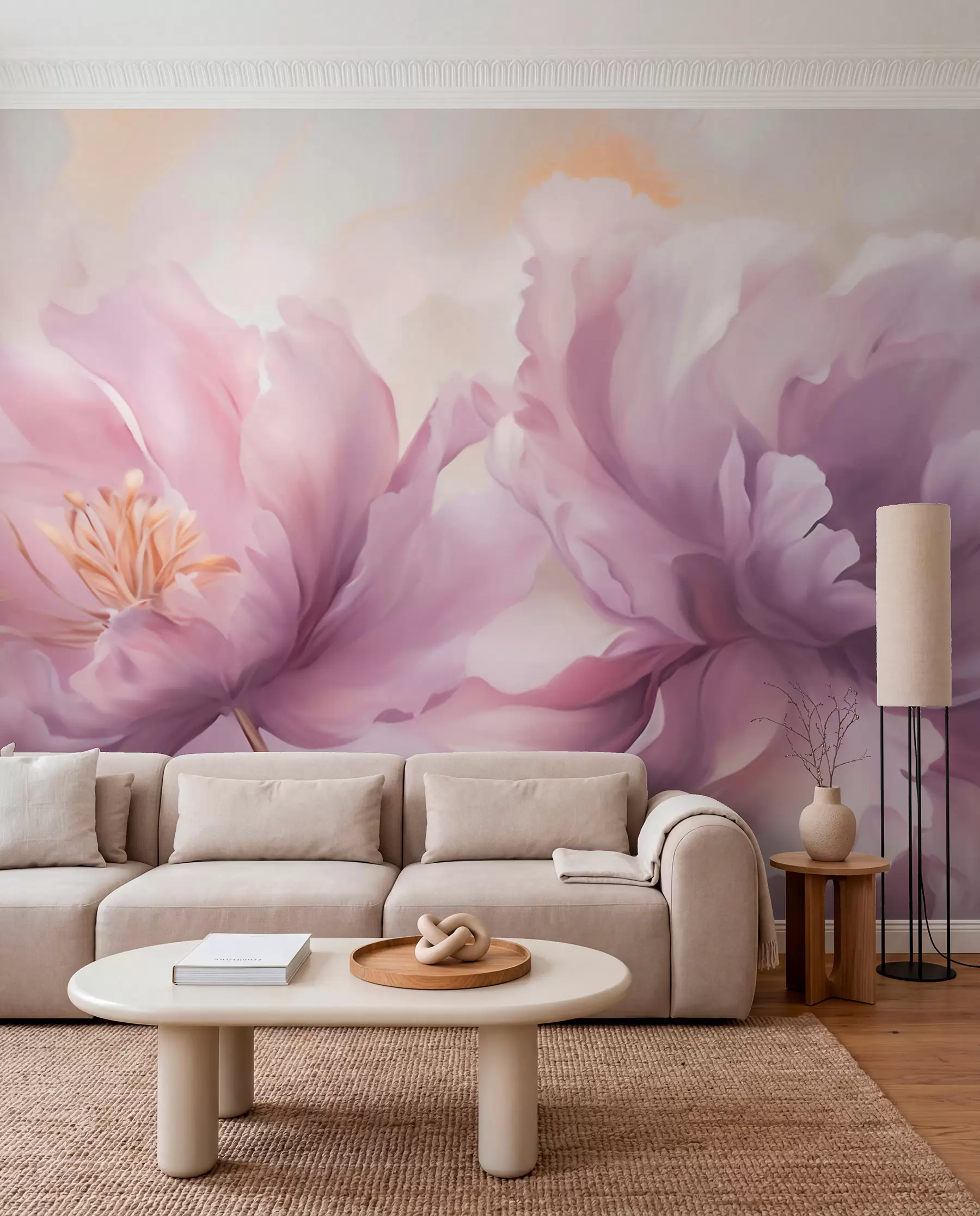 wall murals Велики цветови божура w05797