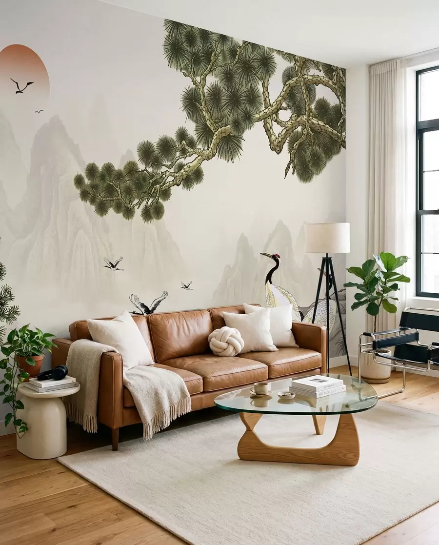 wall murals Планине, роде испод бора u34508