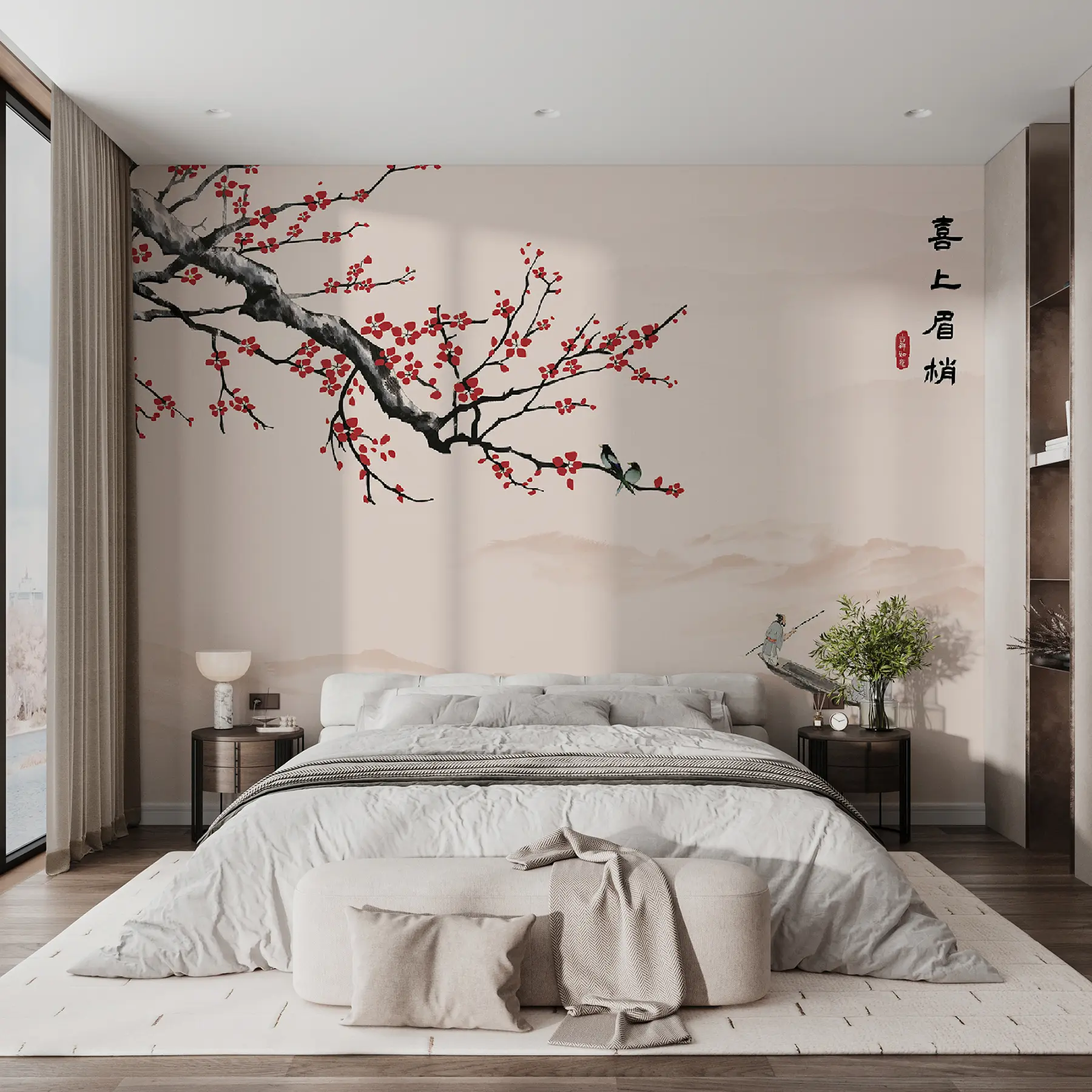 wall murals Кичмењаци, небо е чамац u40186