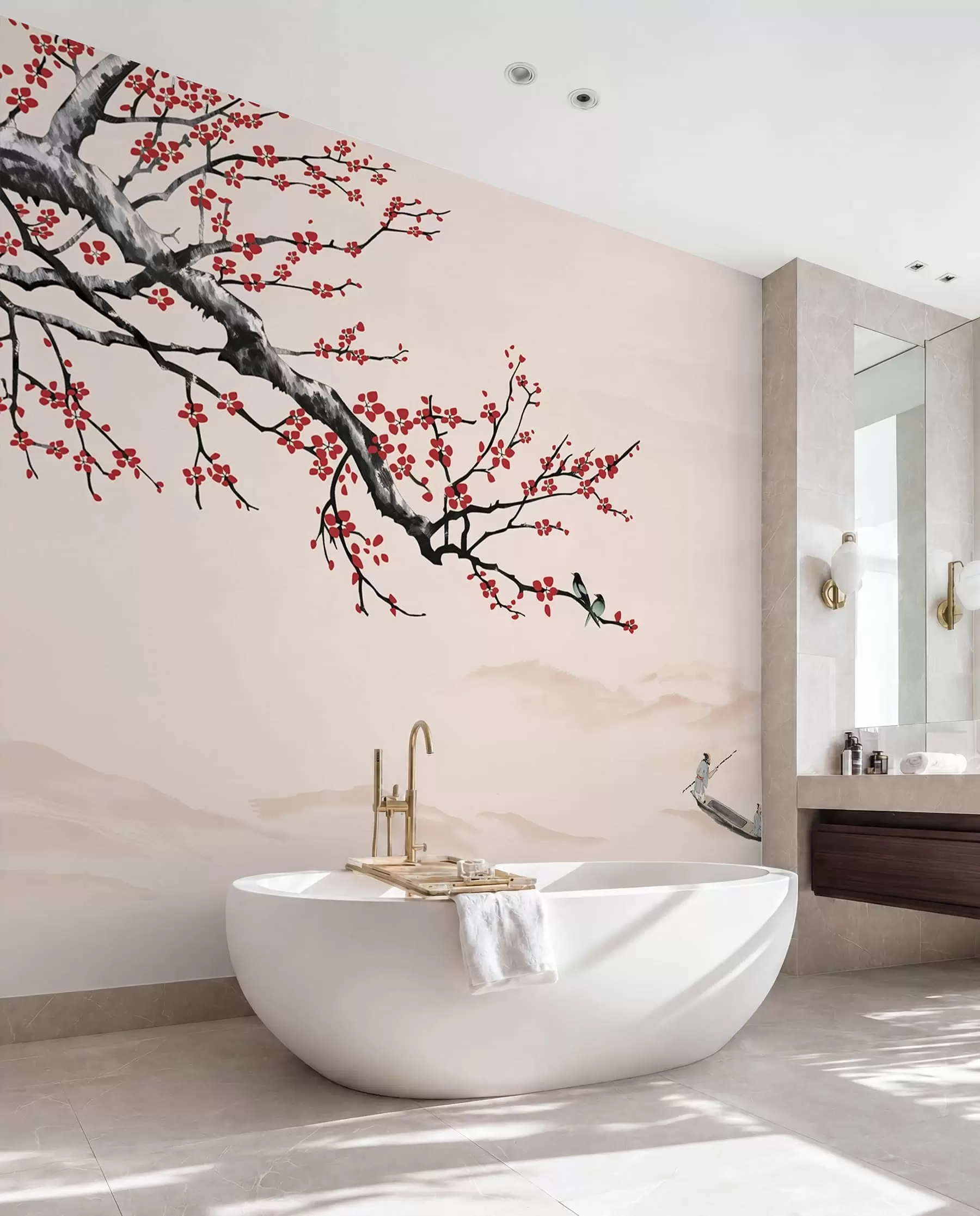 wall murals Кичмењаци, небо е чамац u40186