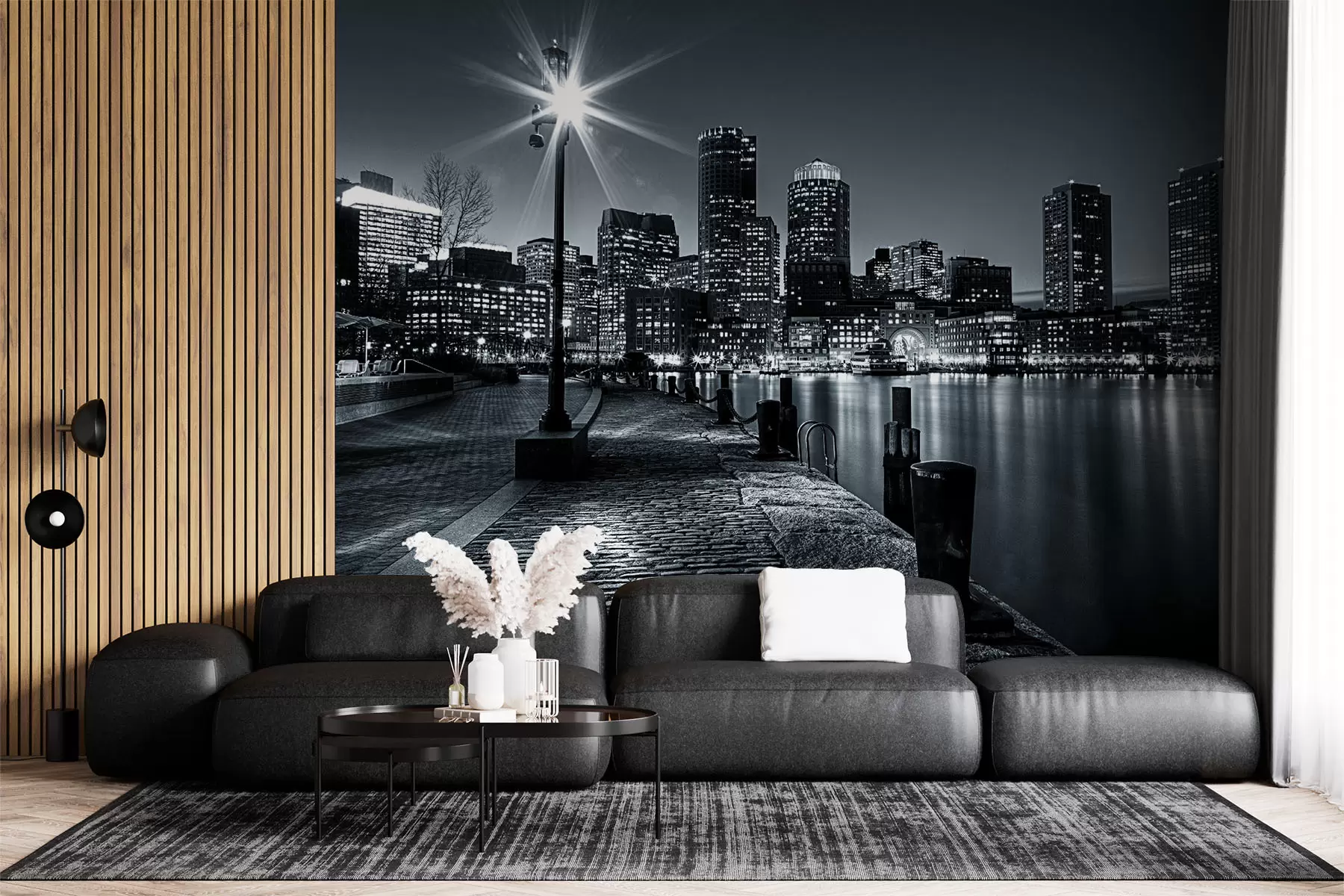 wall murals Building, water e sky u54150