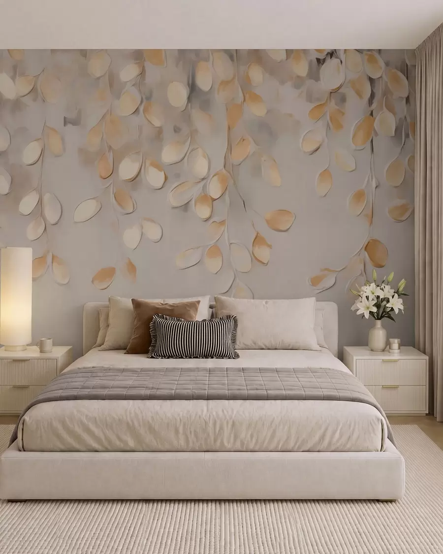 wall murals Апстрактно висеће лишће w05900