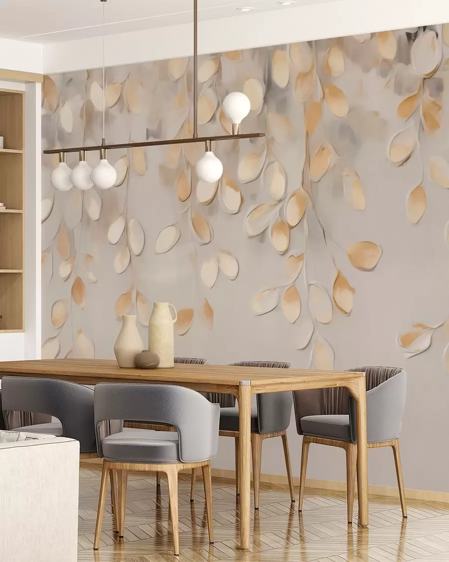 wall murals Апстрактно висеће лишће w05900