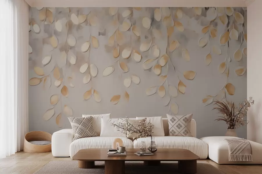 wall murals Апстрактно висеће лишће w05900