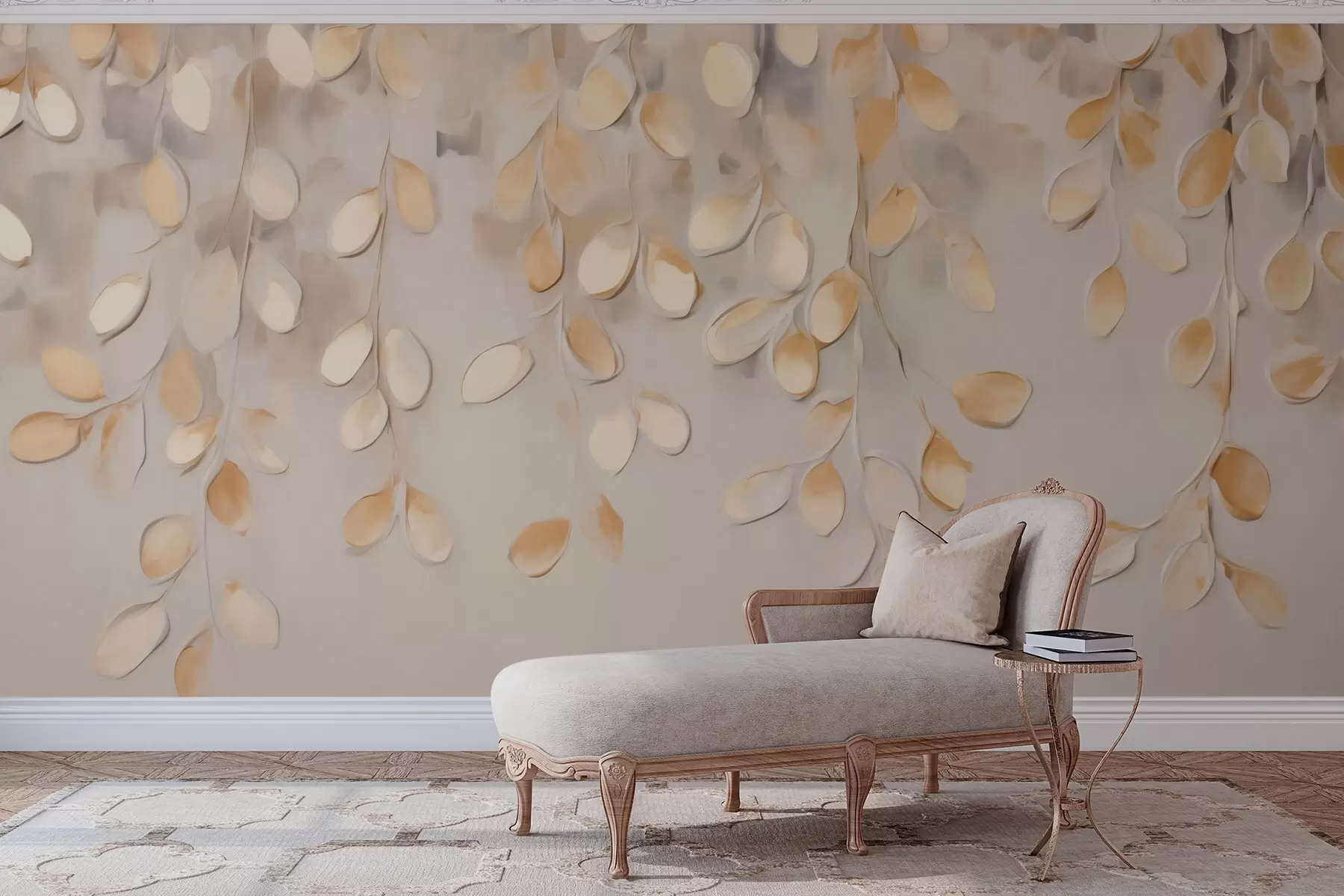 wall murals Апстрактно висеће лишће w05900