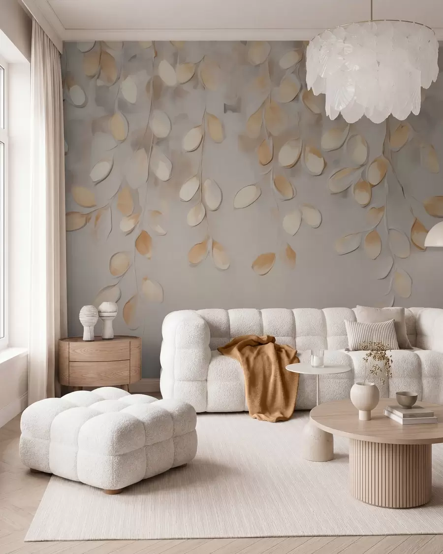 wall murals Апстрактно висеће лишће w05900