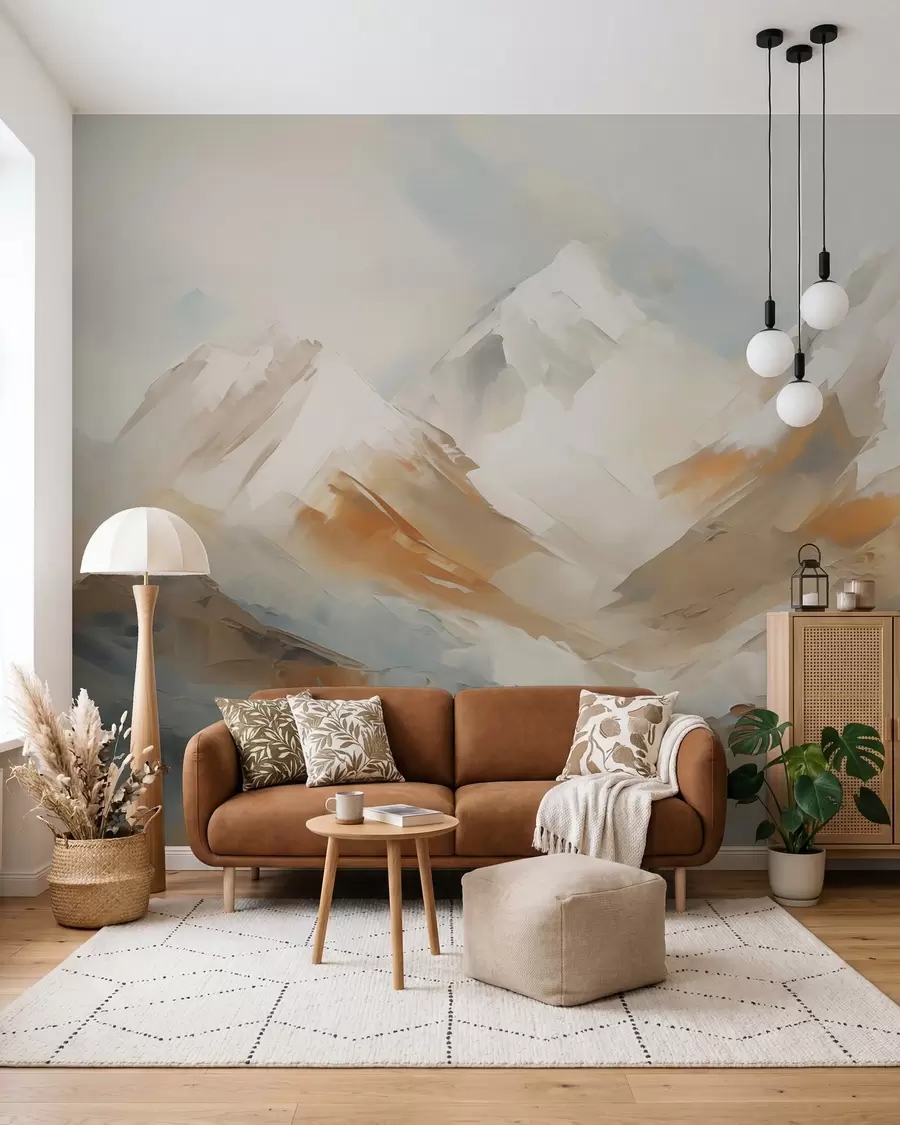 wall murals Планине, имитација сликарства w05904