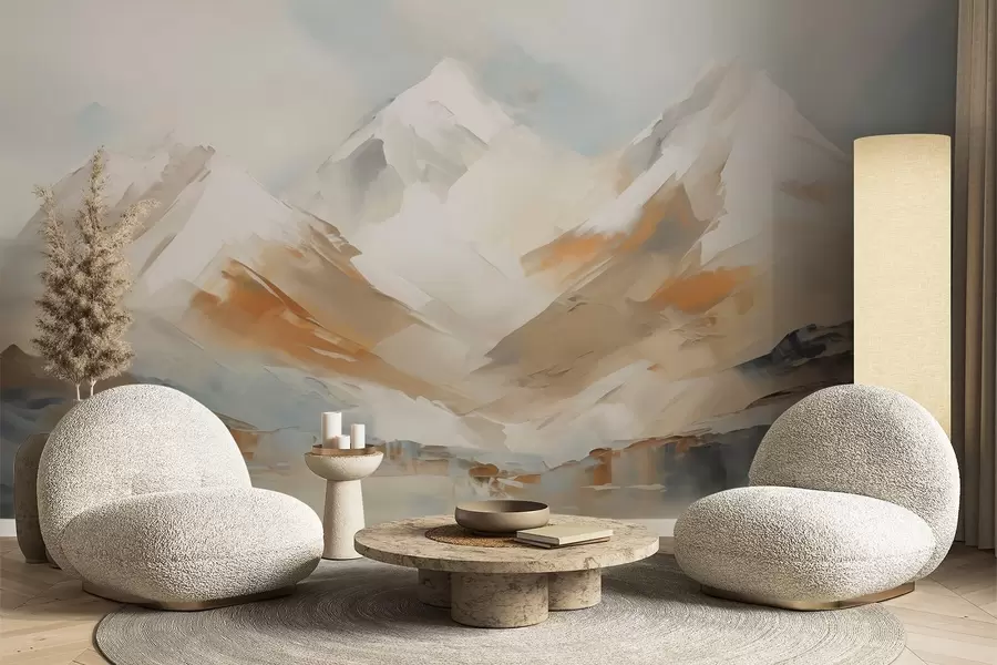 wall murals Планине, имитација сликарства w05904