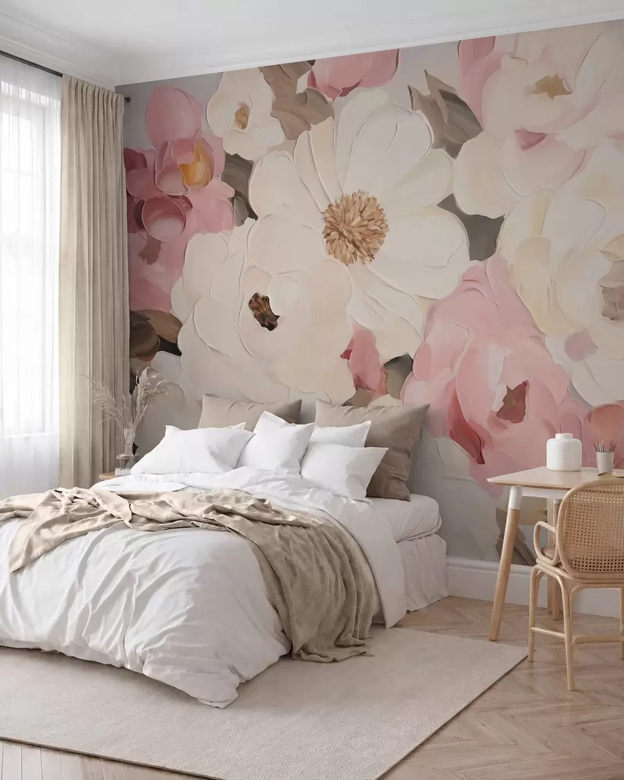 wall murals Апстрактно цвеће, имитација слике w05905