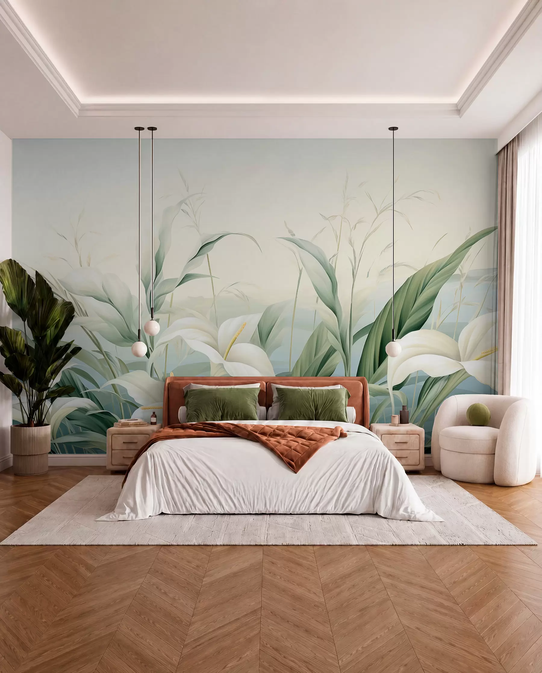 wall murals Егзотично цвеће w05916