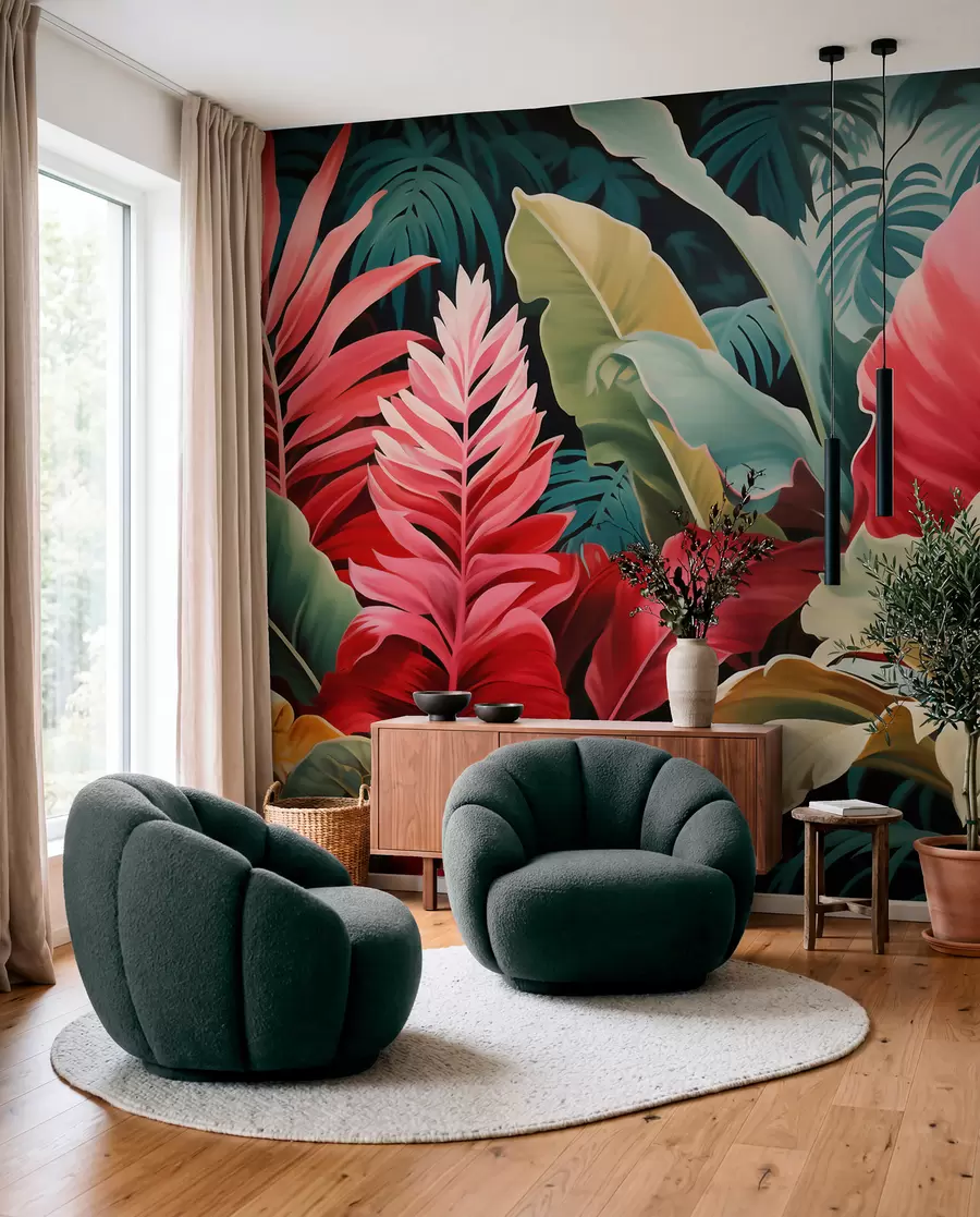 wall murals Палмино лишће w05936
