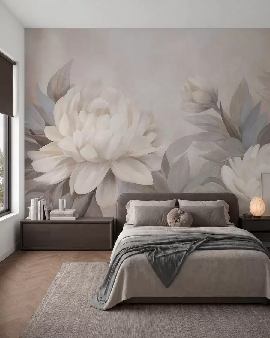 wall murals Božuri u pastelnim tonovima w10061