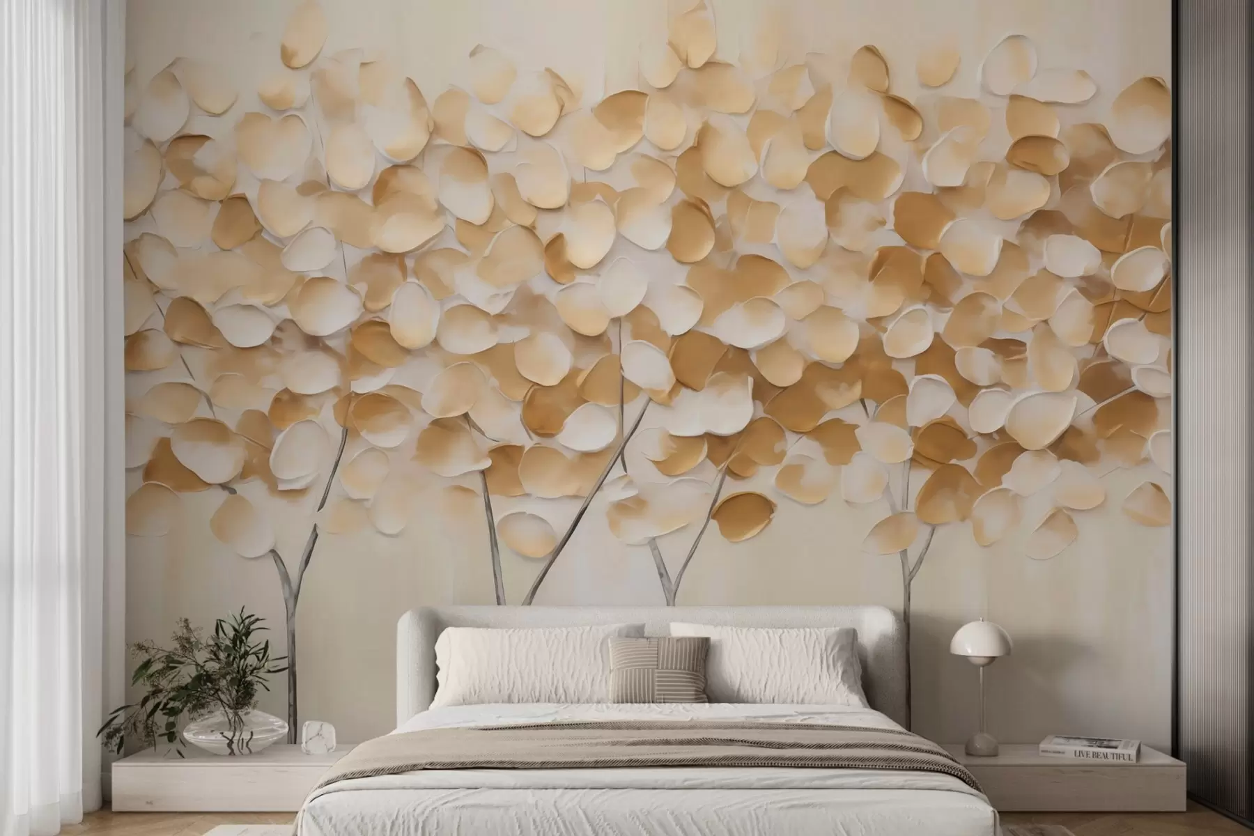 wall murals Стилизовано дрвеће, имитација слике w05942