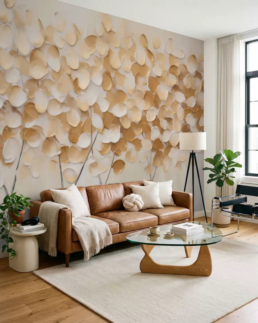 wall murals Стилизовано дрвеће, имитација слике w05942