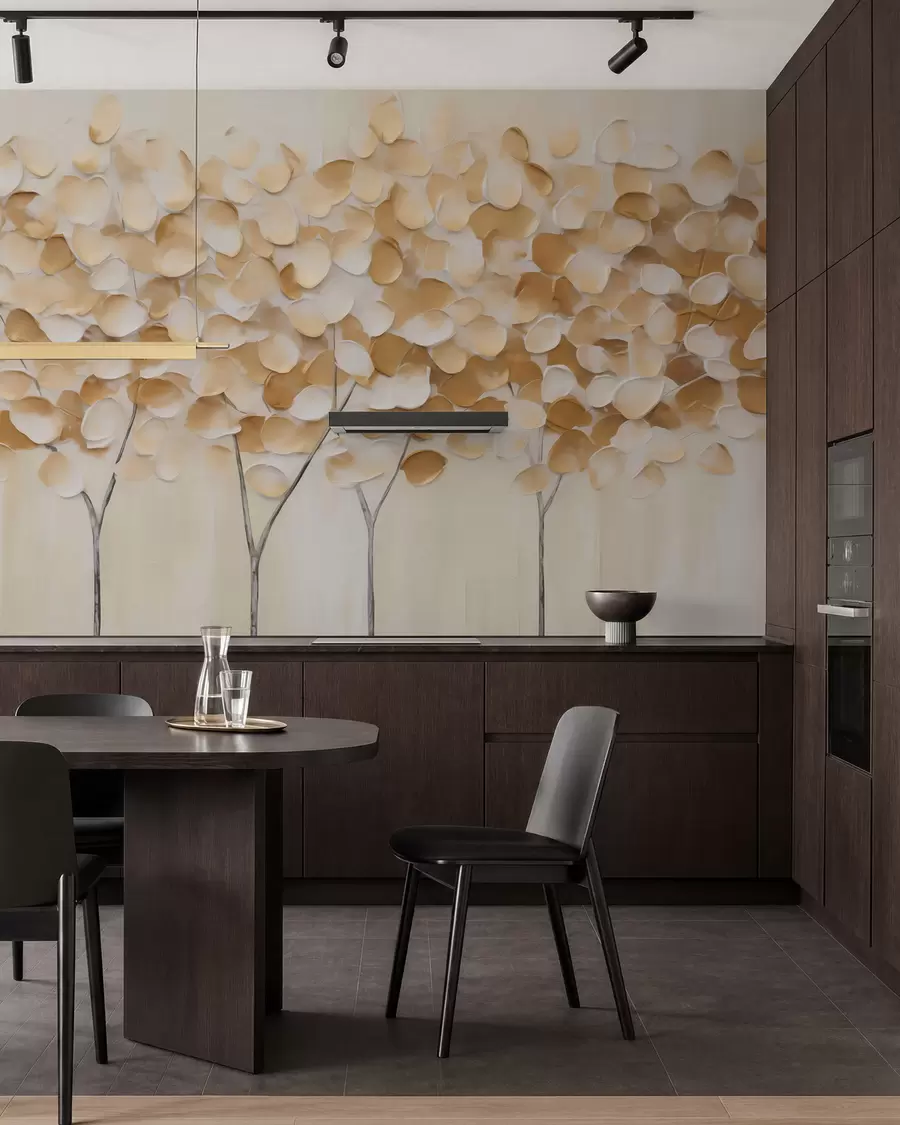 wall murals Стилизовано дрвеће, имитација слике w05942