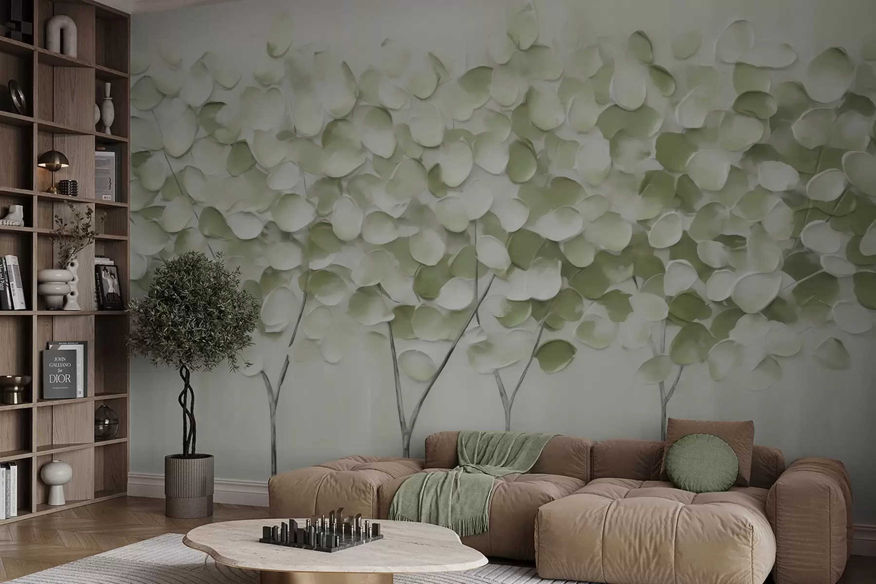wall murals Стилизовано дрвеће, имитација слике w05942v1