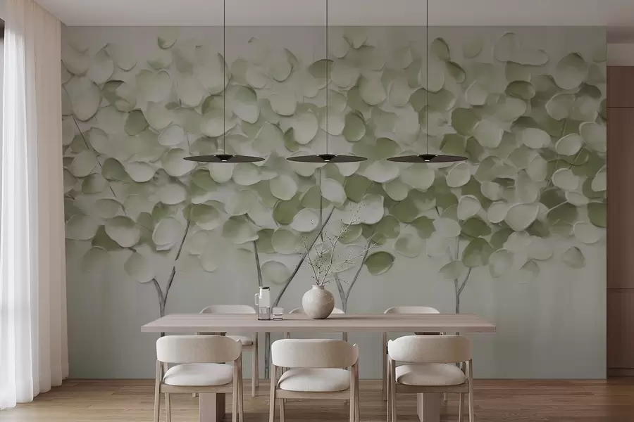 wall murals Стилизовано дрвеће, имитација слике w05942v1