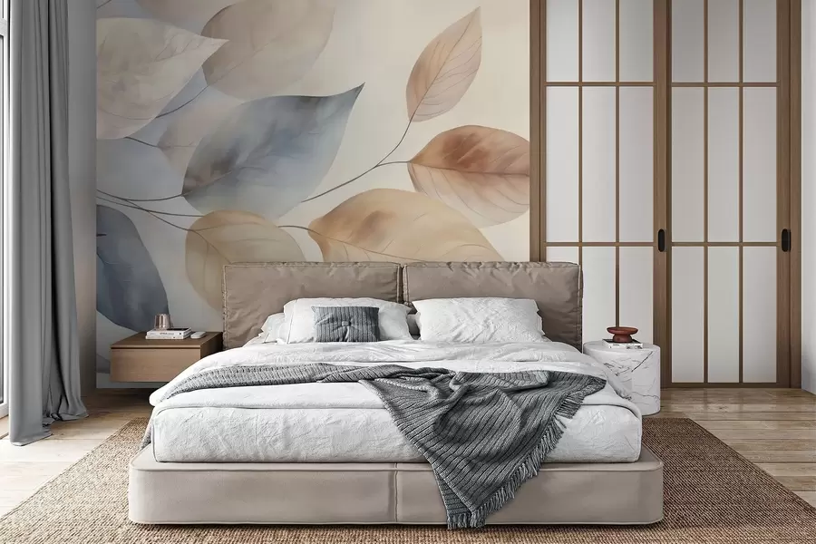 wall murals Апстрактни листови w05946