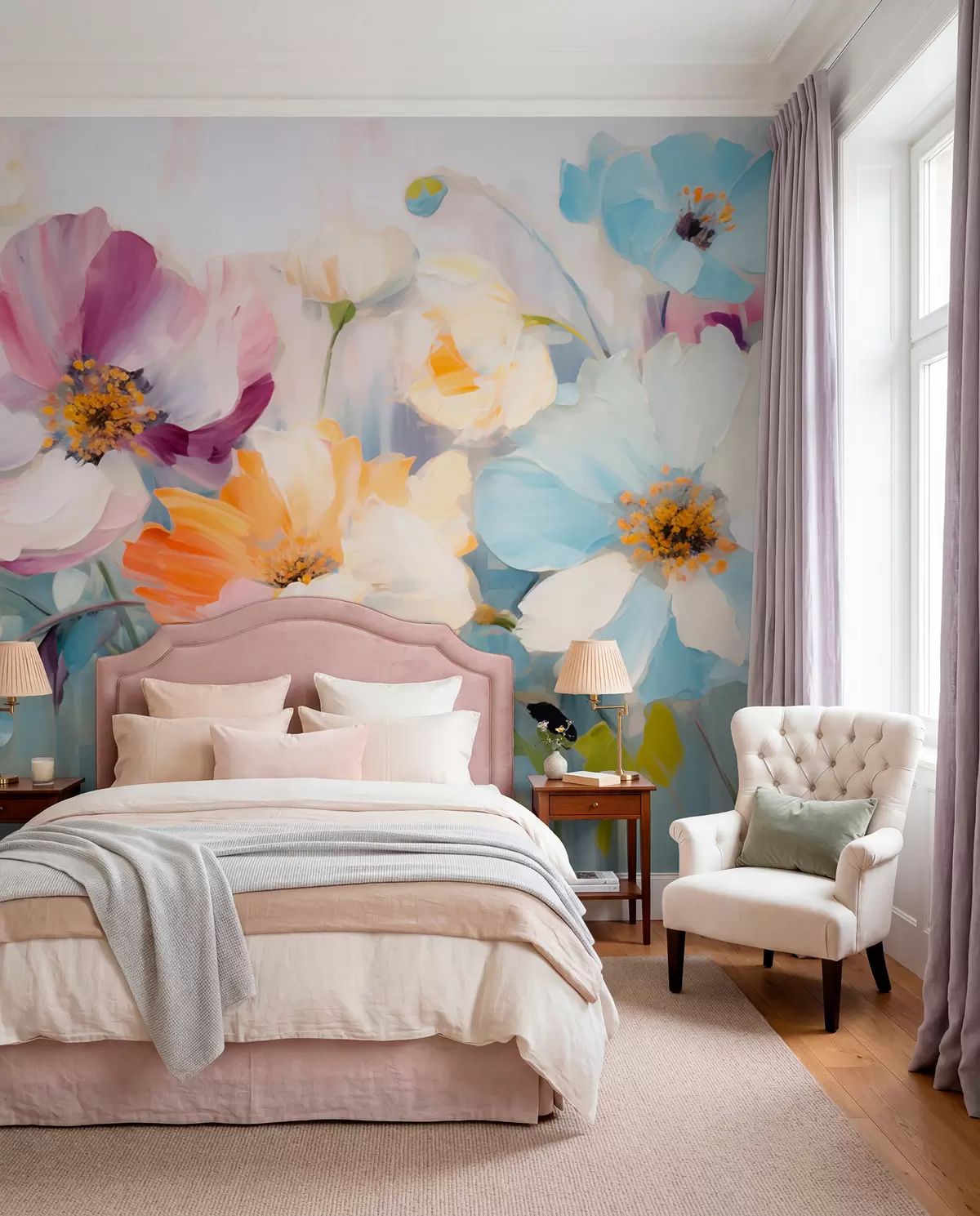 wall murals Поље цвећа w05827