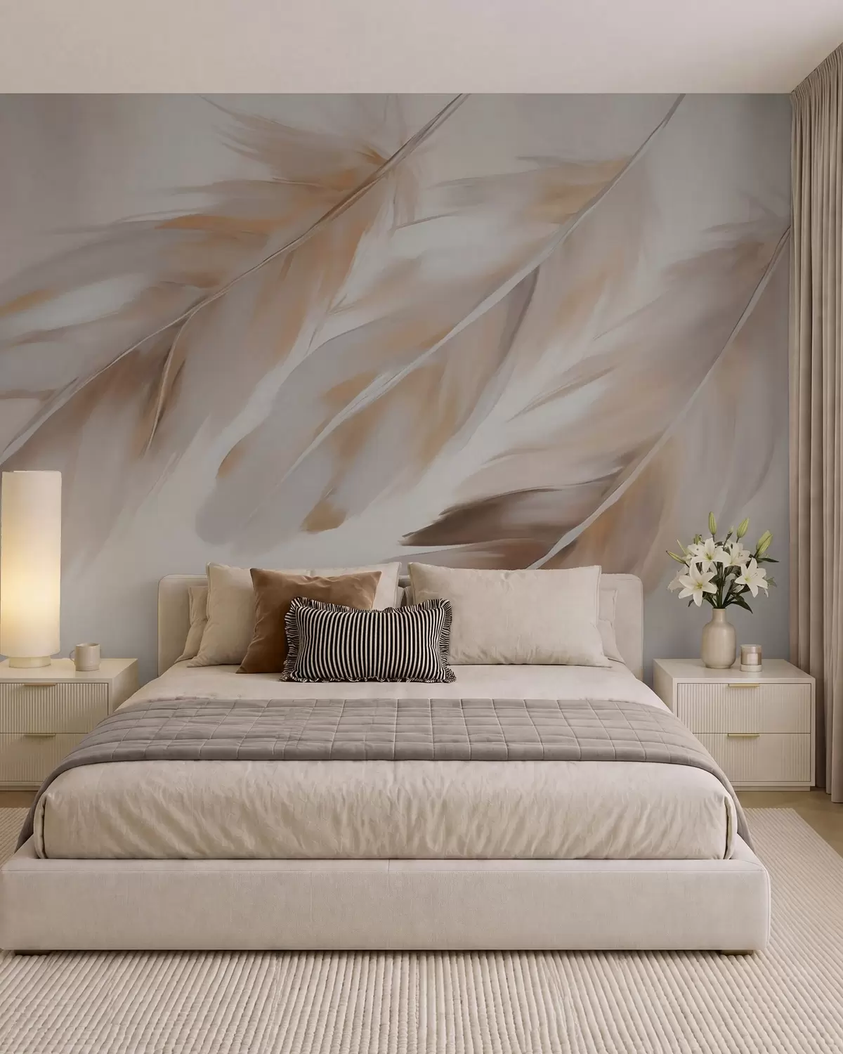 wall murals Апстрактно перје w05991