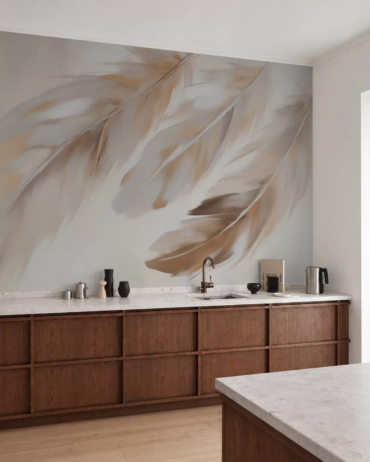 wall murals Апстрактно перје w05991