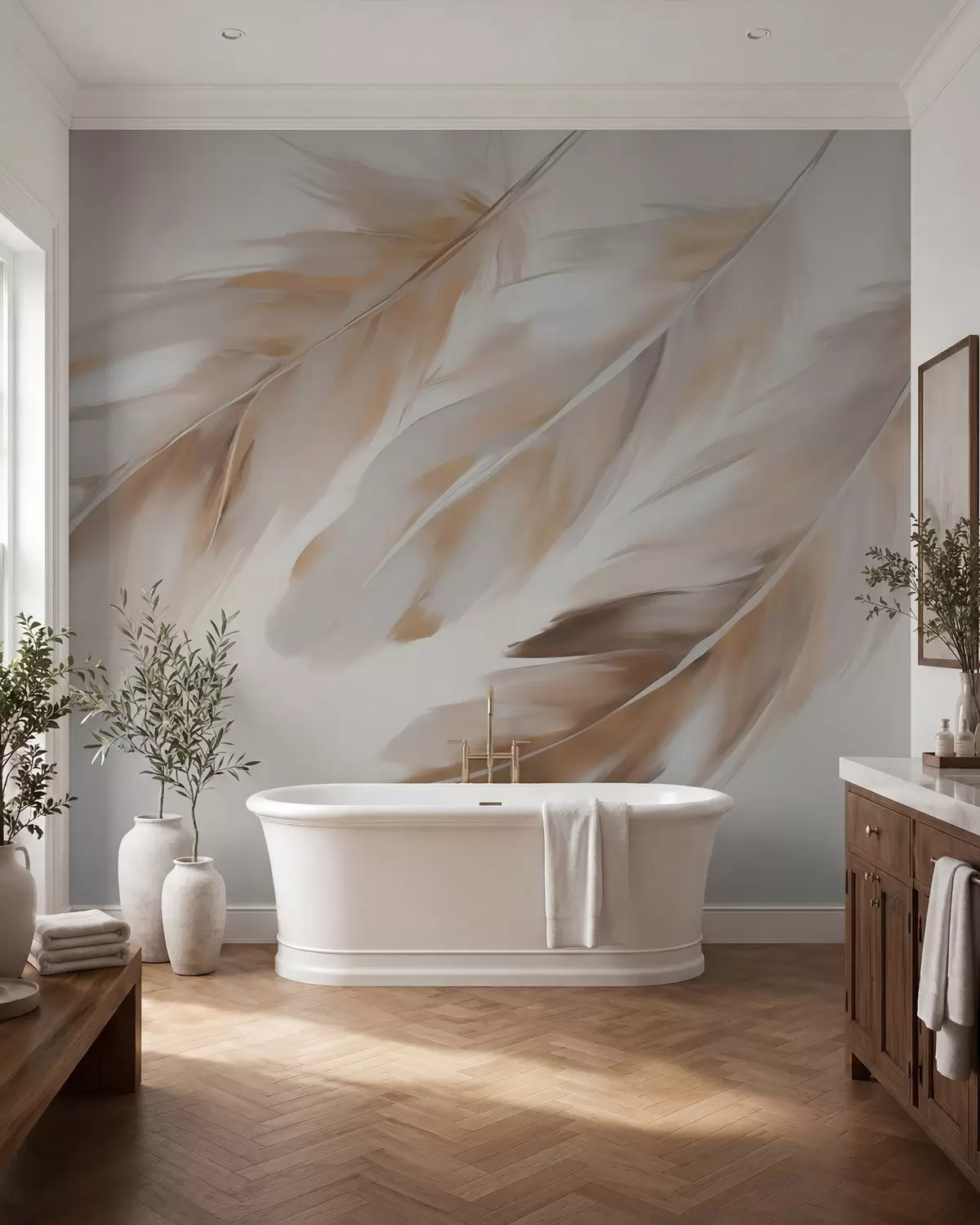 wall murals Апстрактно перје w05991
